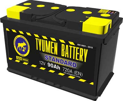 90 п.п. Тyumen Battery “STANDARD” 720А  (324*175*213)