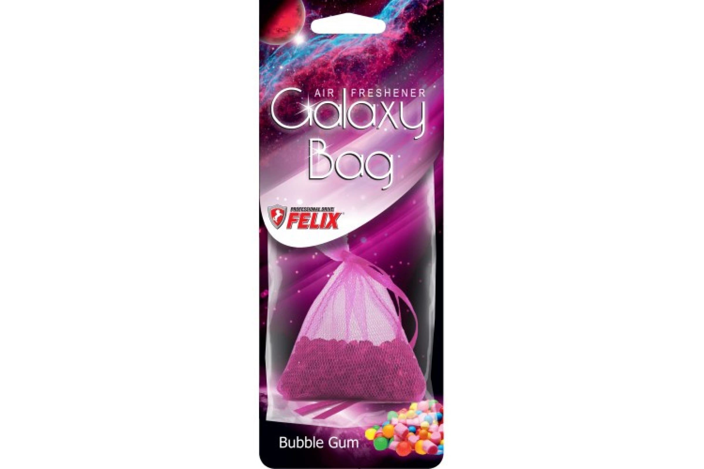 Ароматизатор FELIX Galaxy Bag / Жевательная резинка (мешочек) /кор.20шт./ 411040137