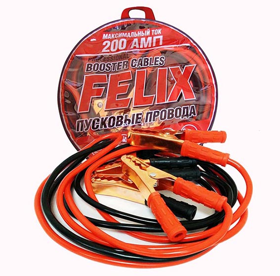 Провода пусковые FELIX  200А 2,5м.