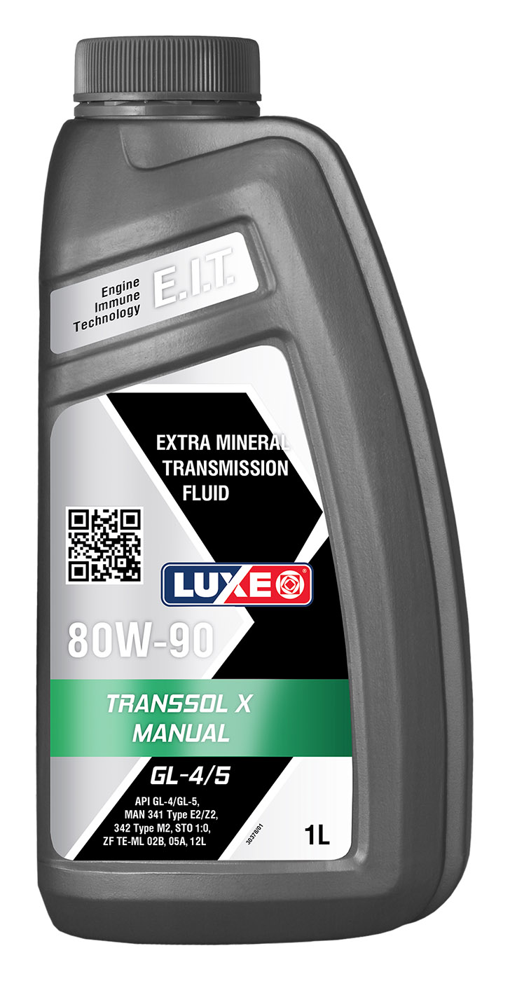 80/90 Transsol X Manual GL-4/5 LUXE   1л. мин. API GL-4/5 Масло трансмиссионное /кор.12шт./