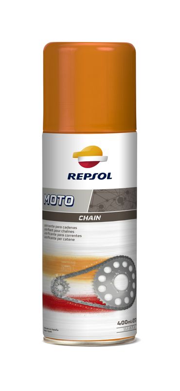 Moto Chain REPSOL   400мл. (аэрозоль) Смазка для цепей /кор.12шт./