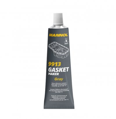 Герметик прокладок серый высокотемпературный Gasket Maker Gray MANNOL 85г. /кор.12шт./ 9913