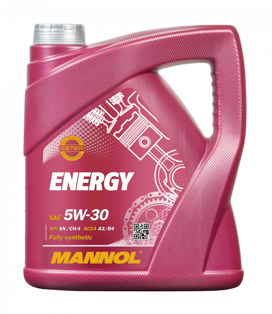 5/30 Energy MANNOL   4л. синт. API SN/CH-4 Масло моторное /кор.4шт./