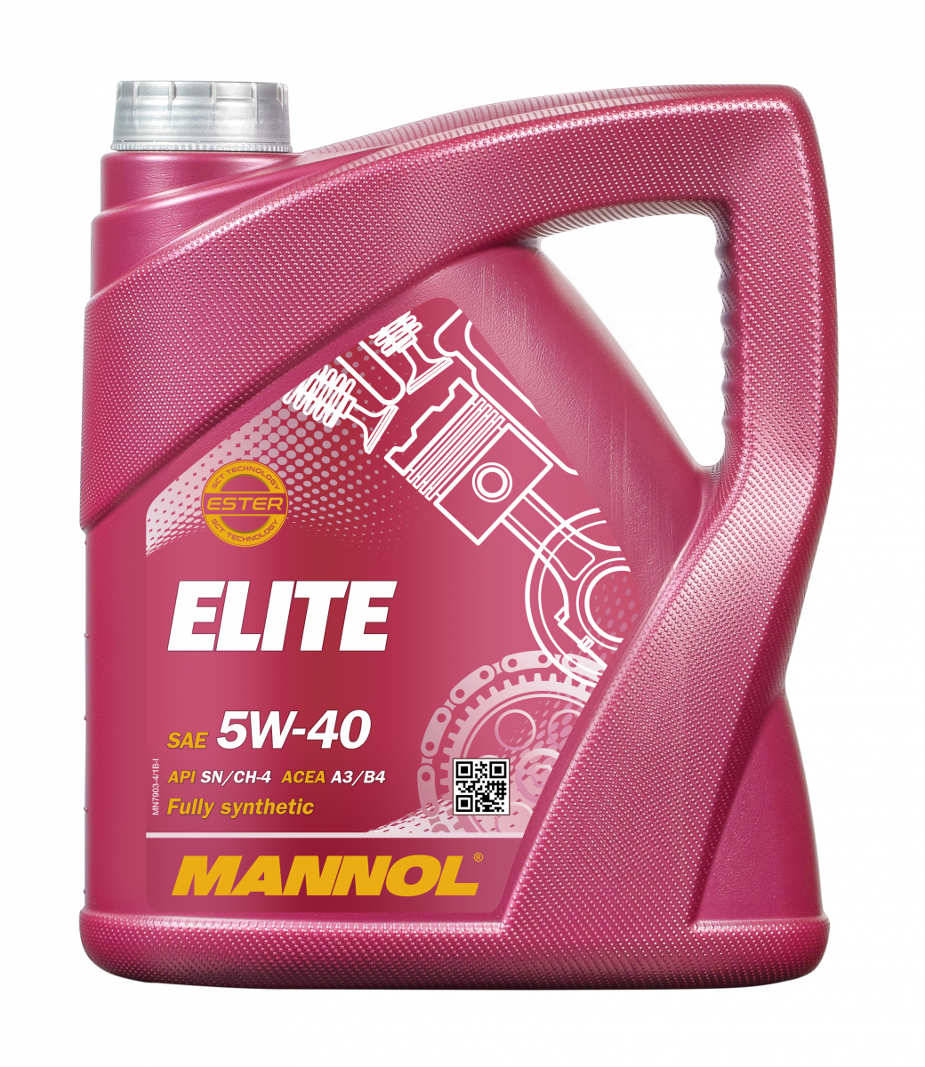 5/40 Elite MANNOL    4л. синт. API SN/CH-4 Масло моторное /кор.4шт./