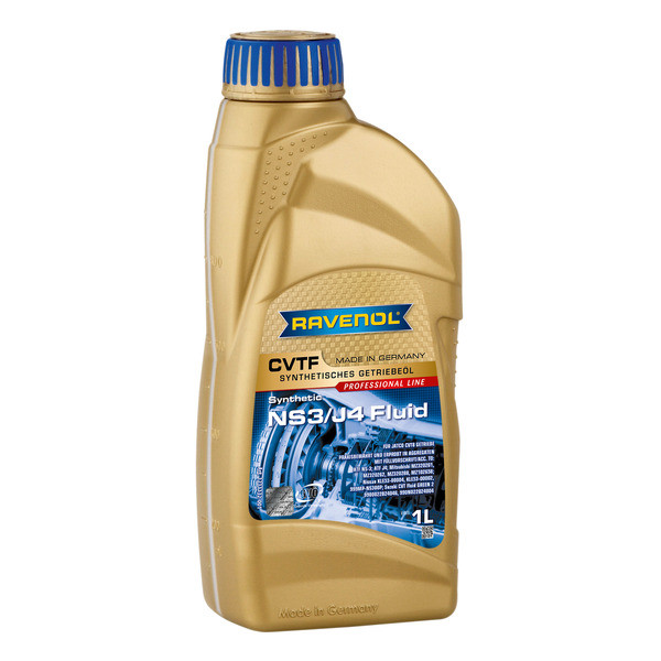 CVTF NS3/J4 Fluid RAVENOL   1л. синт. Масло трансмиссионное /кор.12шт./ 1211132-001