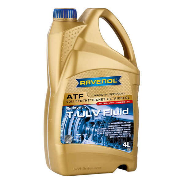 ATF T-ULV Fluid RAVENOL   4л. синт. Масло трансмиссионное /кор.4шт./ 1211146-004