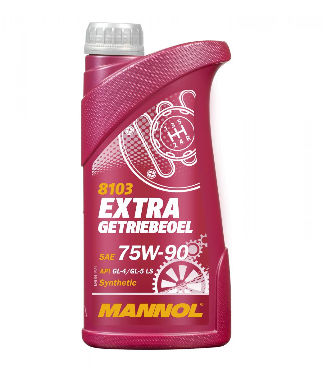 75/90 Extra Gear Oil/ Getriebeoel MANNOL   1л. синт. API GL 4/GL 5 LS Масло трансмисс/кор.20шт./