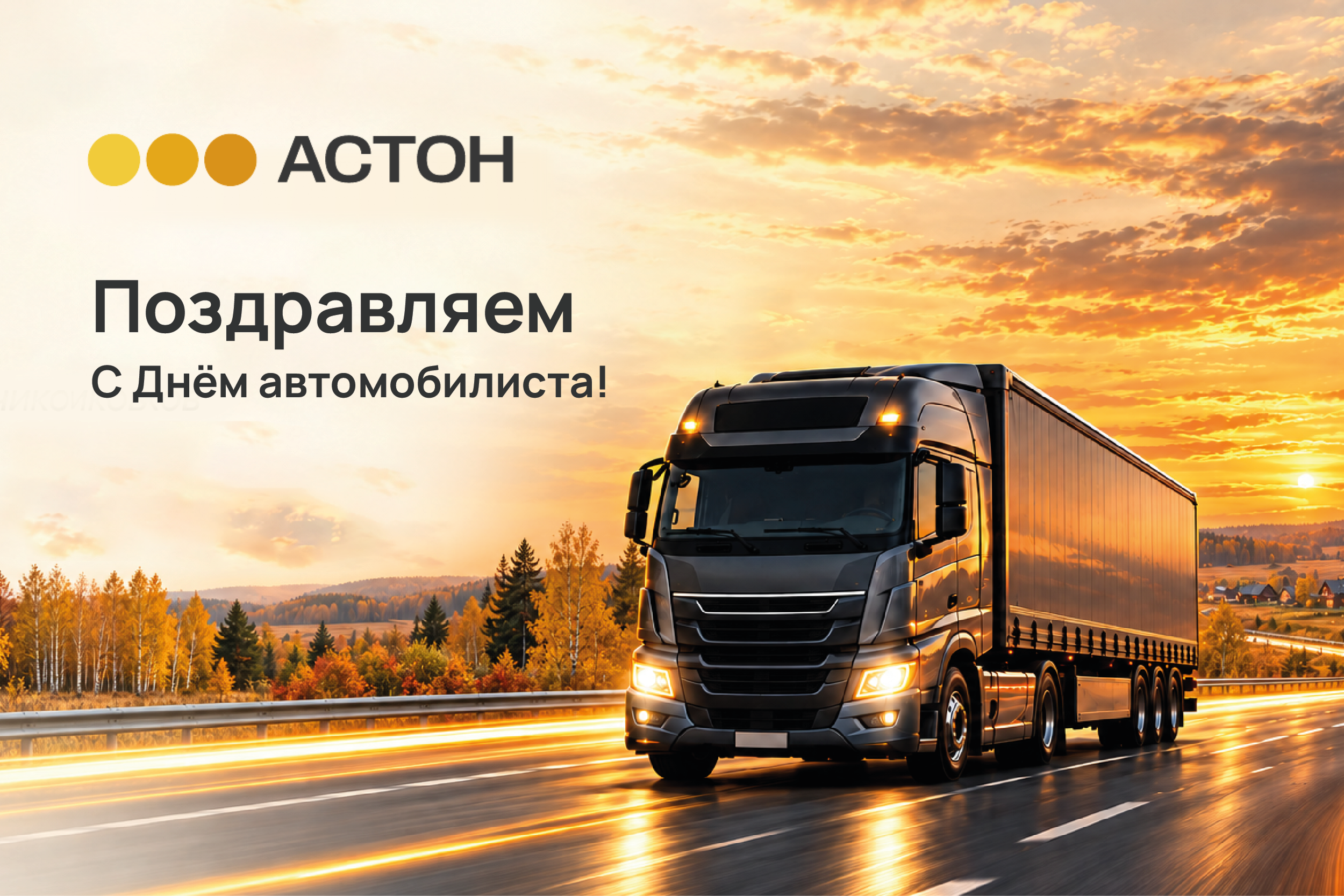 С Днём автомобилиста! Дорога, которая объединяет